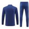 Spagna Felpe da Allenamento 2024-25 Quarto-Zip Blu